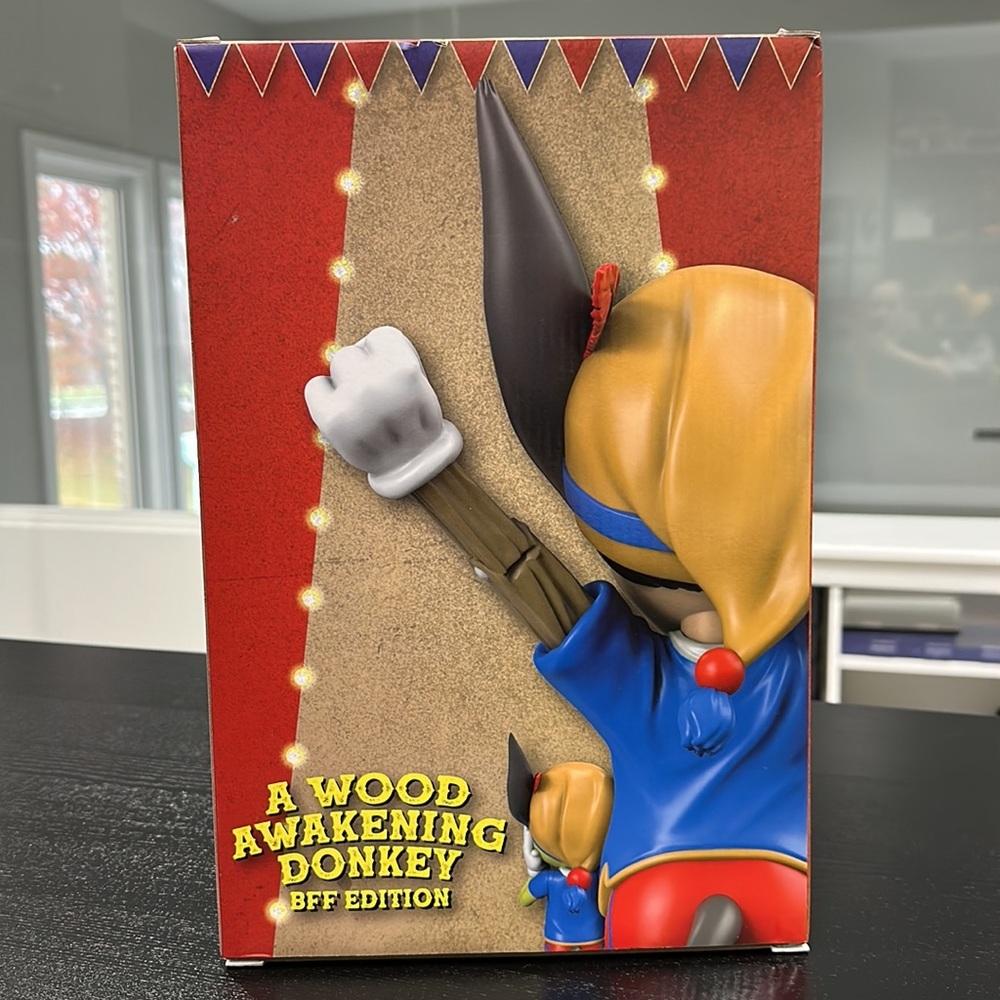 Juce Gace Mighty Jaxx A Wood Awakening Donkey (BFF Edition) Vinyl Figure Set - Picture 8 of 8